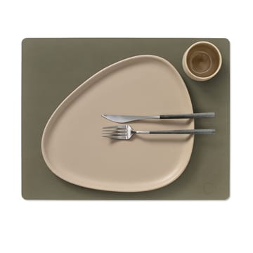 Mantel individual Square Nupo 35x45 cm - Army green - LIND DNA