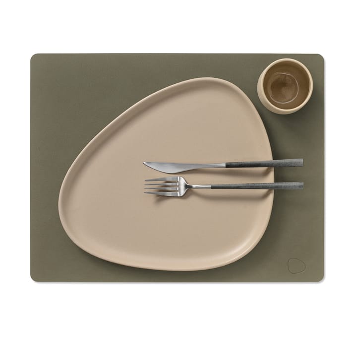 Mantel individual Square Nupo 35x45 cm, Army green LIND DNA