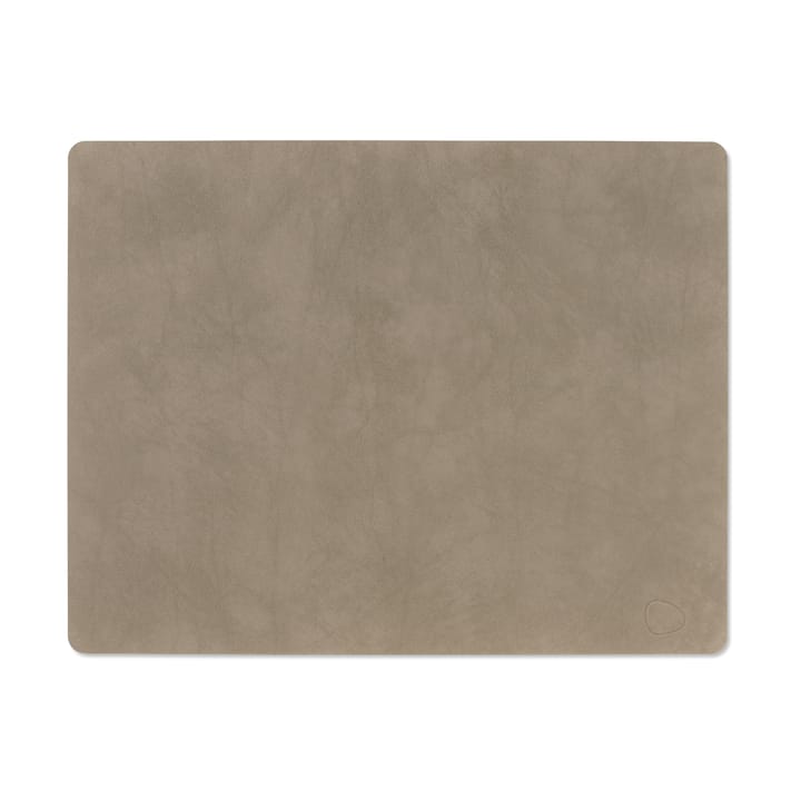 Mantel individual Square Nupo 35x45 cm - Nomad grey - LIND DNA