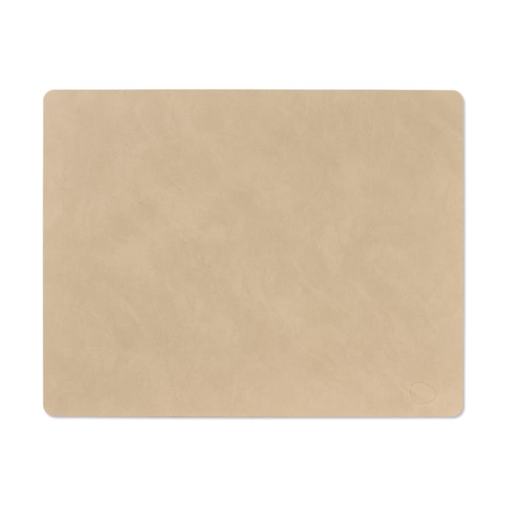 Mantel individual Square Nupo 35x45 cm - Sand - LIND DNA