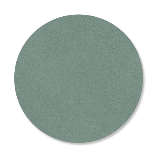 Posavasos circular Cloud-Nupo reversible 1 pieza, gris antracita-verde pastel LIND DNA