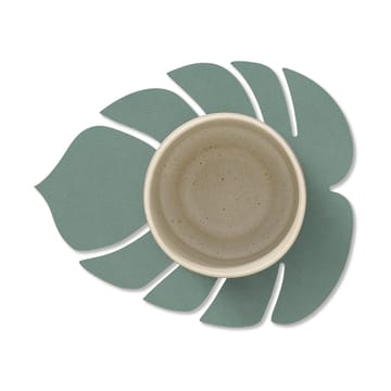 Posavasos Monstera Leaf Nupo - verde pastel - LIND DNA