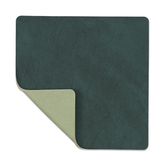 Posavasos Nupo cuadrado reversible 1 pieza - Dark green-olive green - LIND DNA