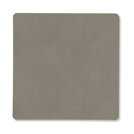 Posavasos Nupo reversible square, Linen-Flint Grey LIND DNA