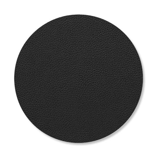 Posavasos Serene circular Ø10 cm - Black - LIND DNA