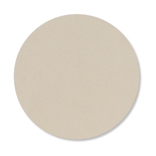 Posavasos Serene circular Ø10 cm - Cream - LIND DNA