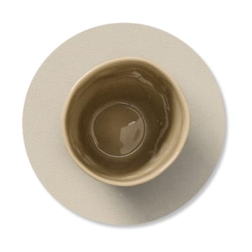 Posavasos Serene circular Ø10 cm - Cream - LIND DNA