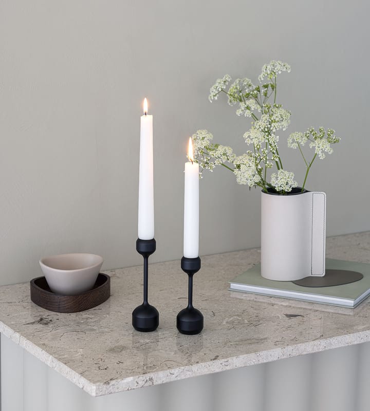 Set de 2 candelabros Silhouette, Black LIND DNA