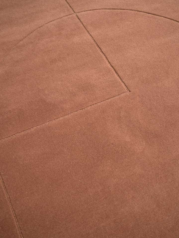 Alfombra de lana Lineal Poem, Amber, 170x240 cm Linie Design