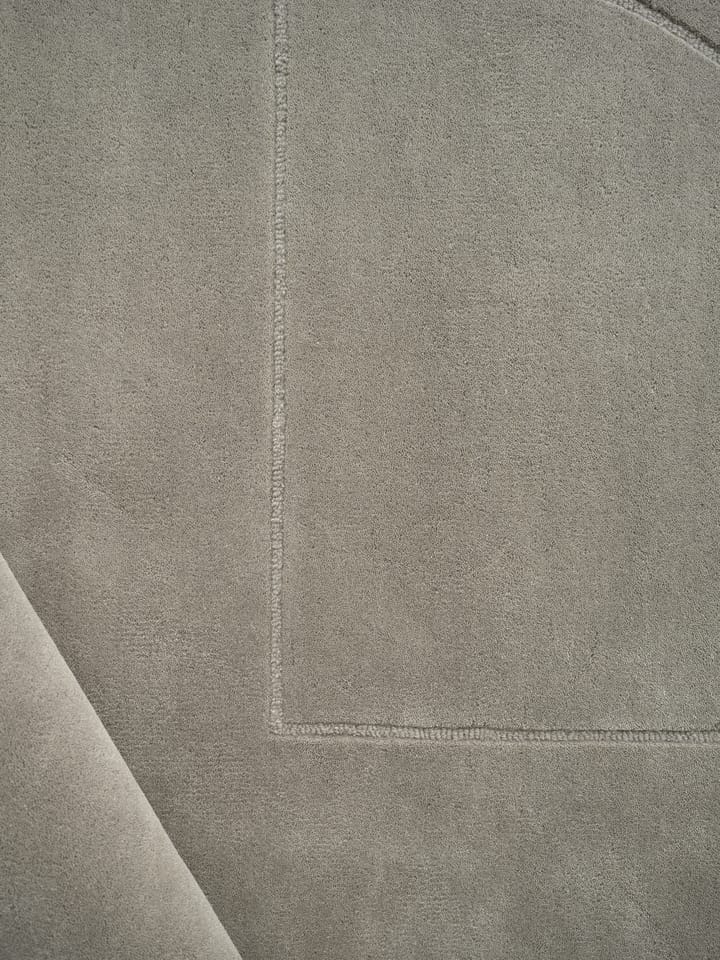 Alfombra de lana Lineal Poem, Grey, 140x200 cm Linie Design