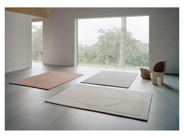 Alfombra de lana Lineal Poem - Grey, 170x240 cm - Linie Design