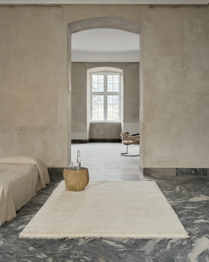 Alfombra de lana Soft Savannah, White, 170x240 cm Linie Design