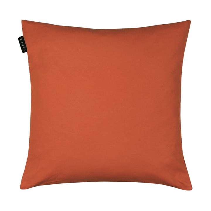 Funda de cojín Annabell 40x40 cm, Naranja óxido Linum