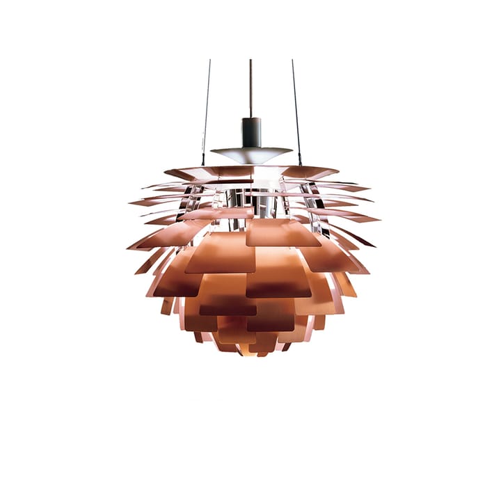 Lámpara colgante PH Artichoke LED - Cobre, Ø48 cm - Louis Poulsen