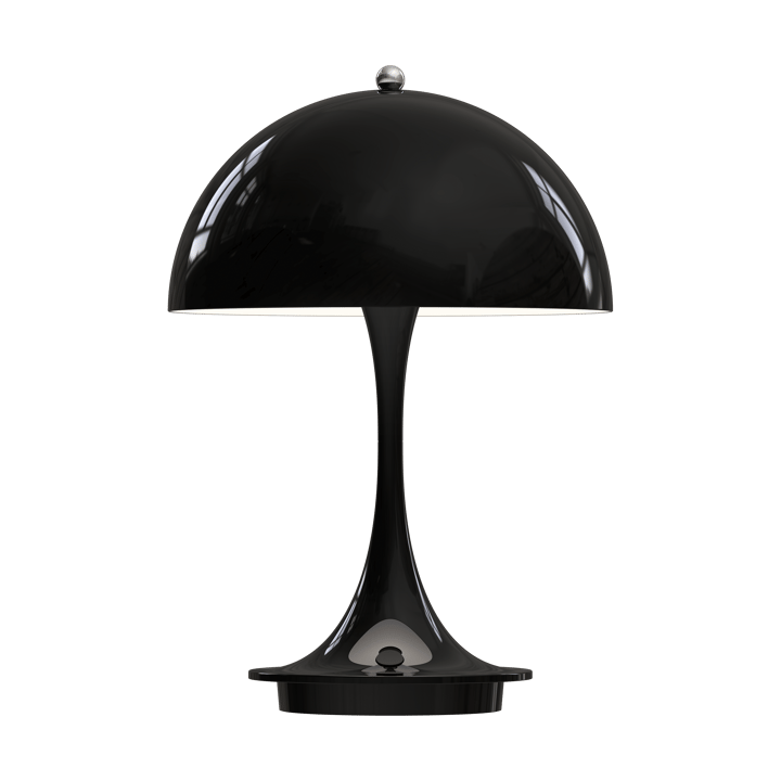 Lámpara de mesa portátil Panthella 160 de metal - Negro - Louis Poulsen