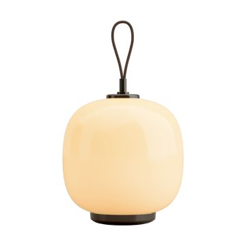 Lámpara portátil VL45 Radiohus Ø17,5 cm - Brass-pale yellow glass - Louis Poulsen