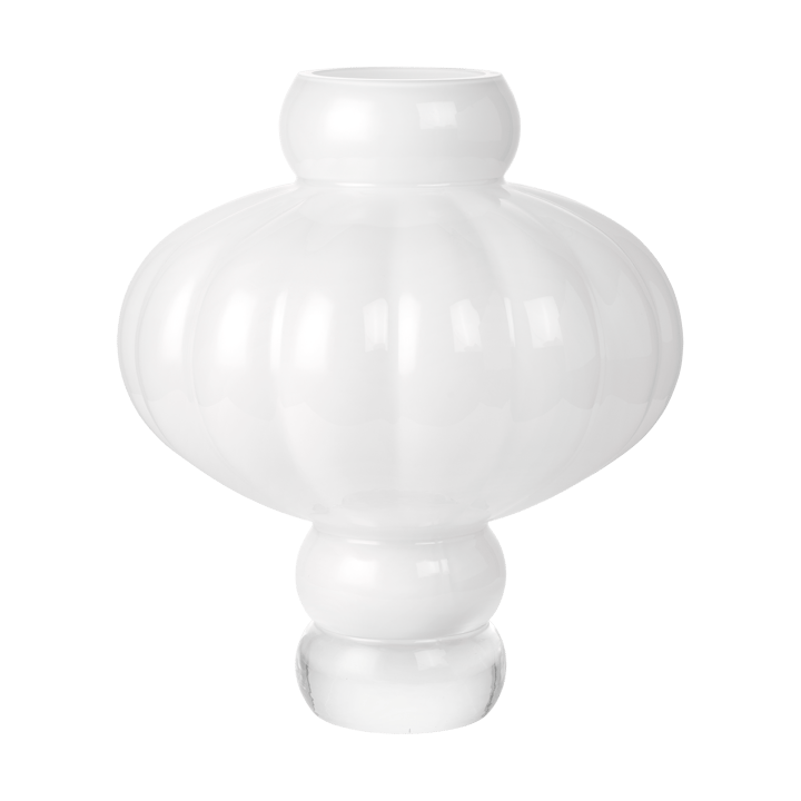 Jarrón Balloon 40 cm - Opal White - Louise Roe