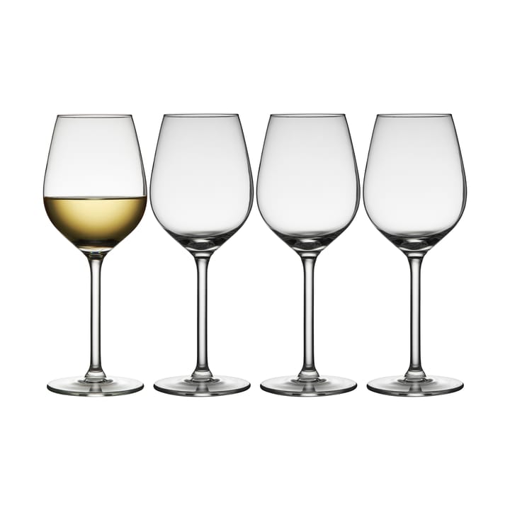 4 Copas de vino blanco Juvel 38 cl - Transparente - Lyngby Glas