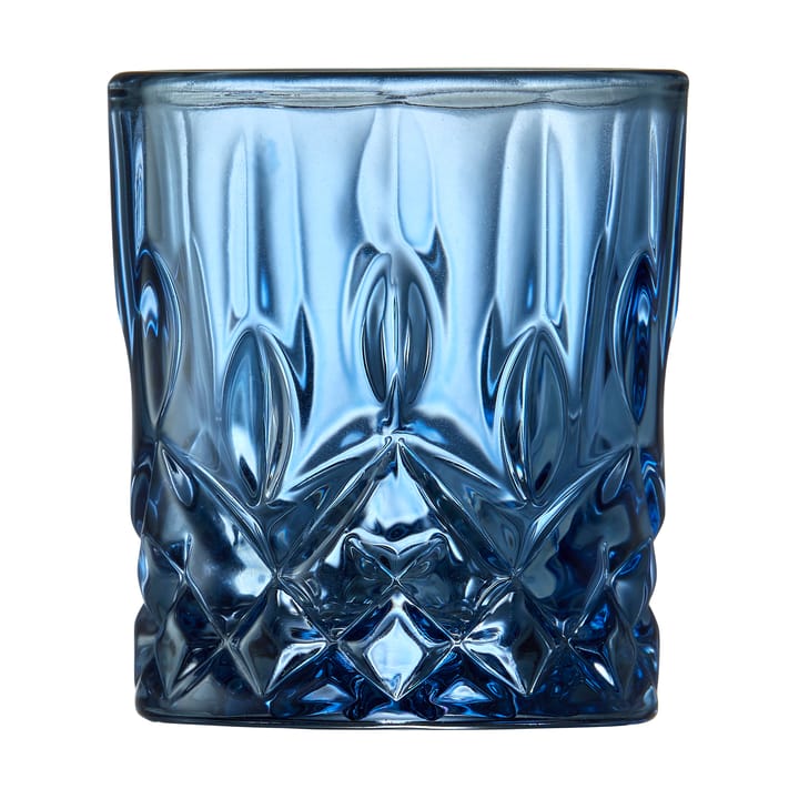 4 Vasos de chupito Sorrento 4 cl, Azul Lyngby Glas