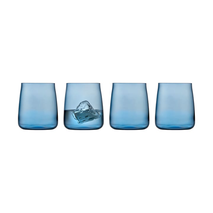 6 Vasos de agua Zero 42 cl - Blue - Lyngby Glas