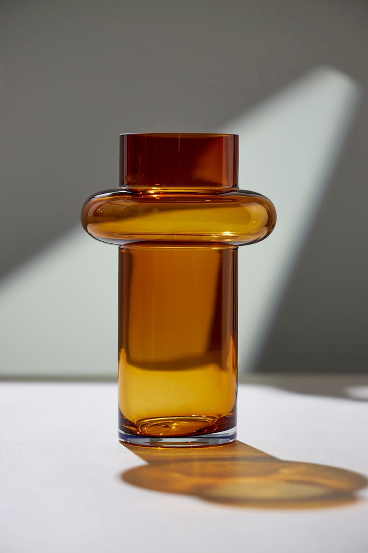 Jarrón Tube vidrio 20 cm, Amber Lyngby Glas