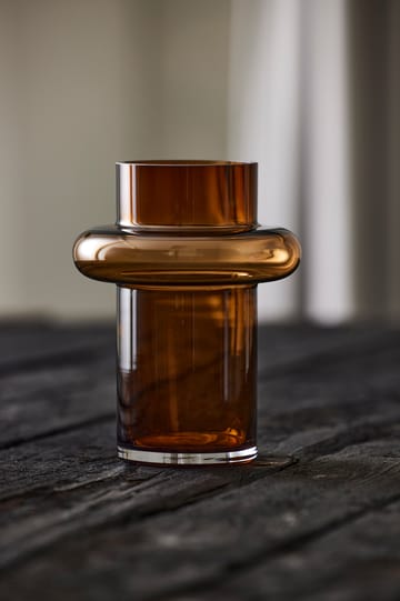 Jarrón Tube vidrio 20 cm - Amber - Lyngby Glas