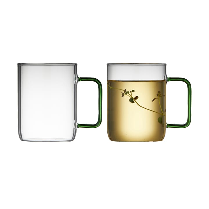 Taza de cristal Torino 40 cl - Verde - Lyngby Glas