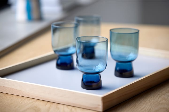 Vasos Sorrento 30 cl, 4-pack - Azul - Lyngby Glas