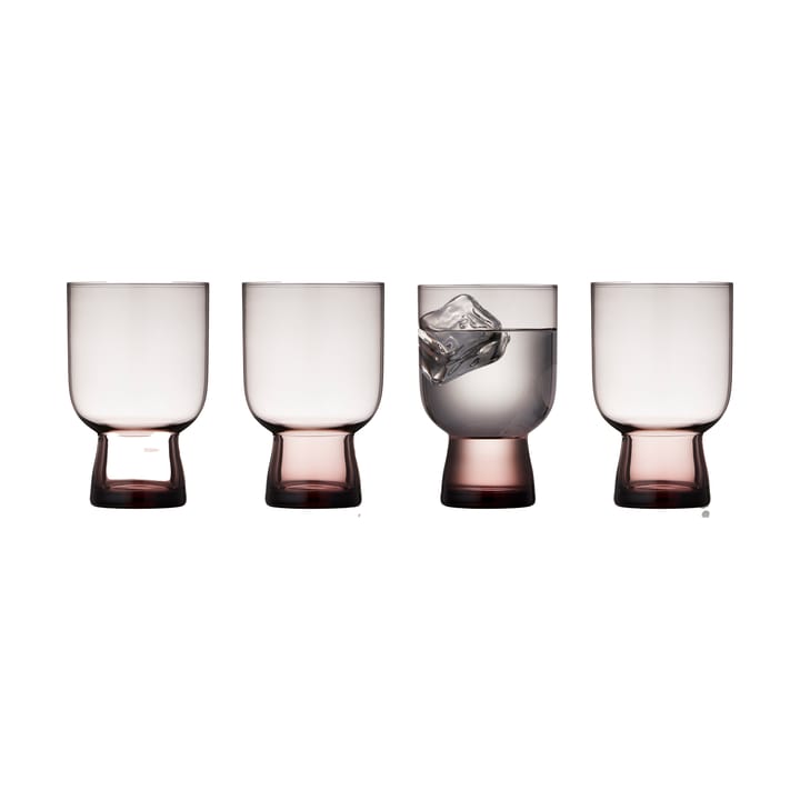 Vasos Sorrento 30 cl, 4-pack - Rosa - Lyngby Glas