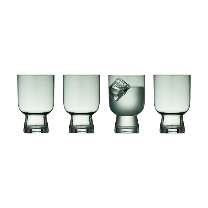 Vasos Sorrento 30 cl, 4-pack - Verde - Lyngby Glas