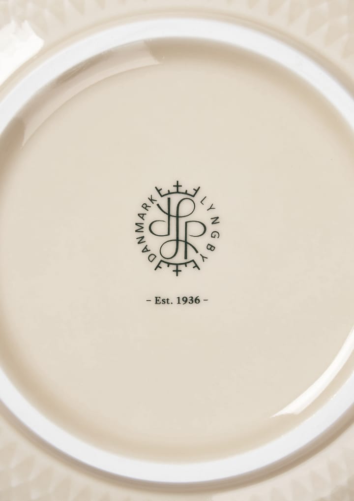 Bol para servir Rhombe Ø22 cm, Mármol Lyngby Porcelæn