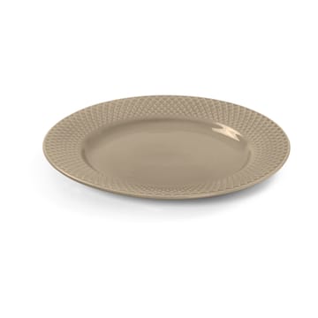 Plato Rhombe Earth Ø23 cm - Clay - Lyngby Porcelæn