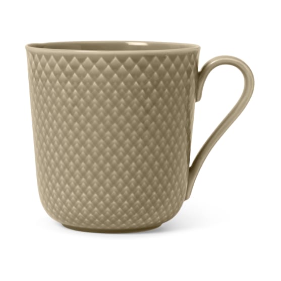 Taza Rhombe Earth 39 cl - Clay - Lyngby Porcelæn