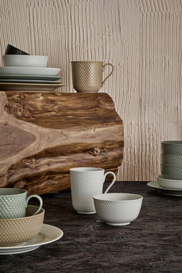 Taza Rhombe Earth 39 cl - Moss - Lyngby Porcelæn