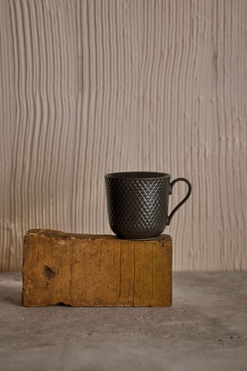 Taza Rhombe Earth 39 cl - Slate - Lyngby Porcelæn