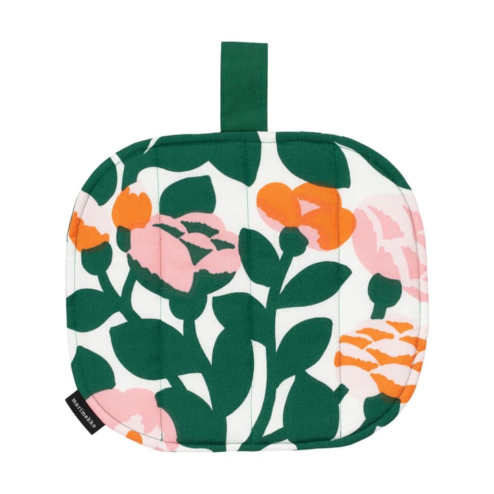 Agarradera green Pieni green 22x25 cm - Verde-naranja - Marimekko