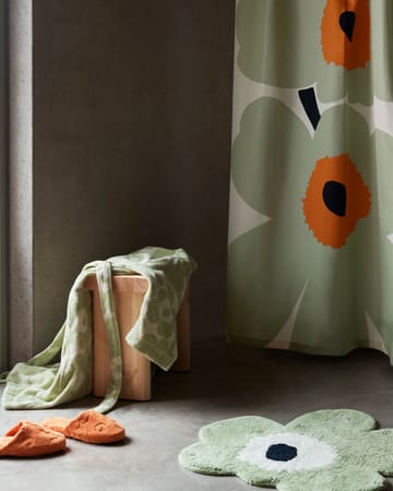 Albornoz Unikko - Off white-sage, XL - Marimekko