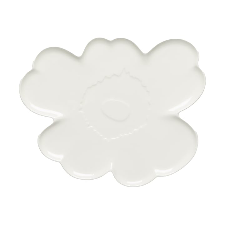 Bandeja Unikko Shape de 32 cm - White - Marimekko