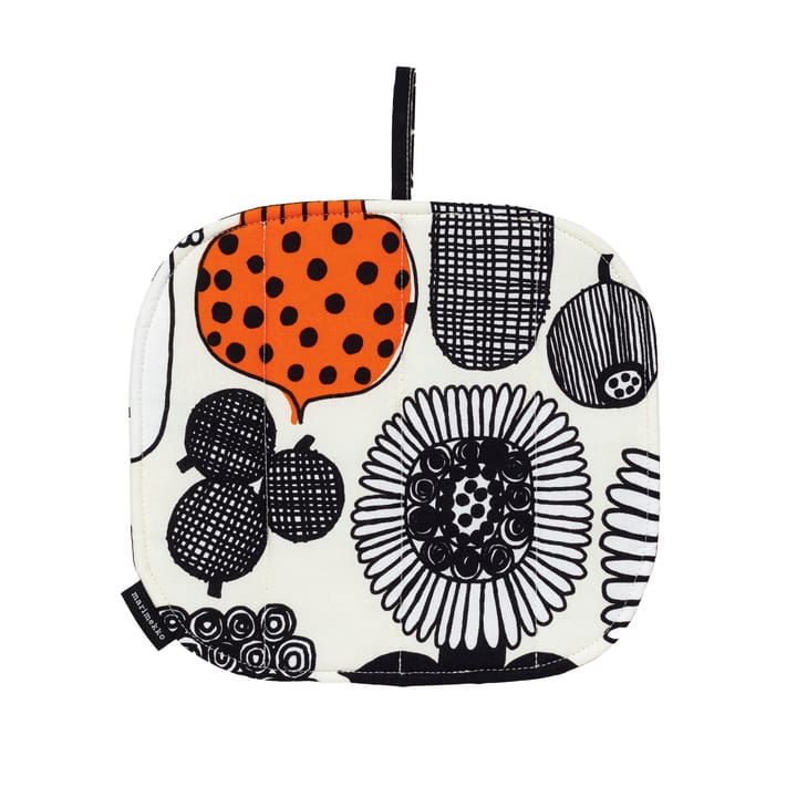 Cubreteteras Puutarhurin parhaat - White-black-orange - Marimekko