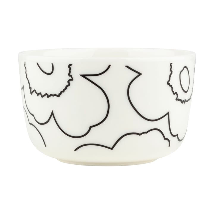 Cuenco Piirto Unikko 2,5 dl - White-black - Marimekko