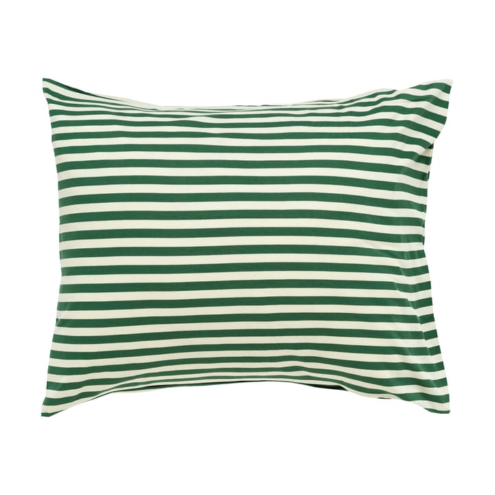 Funda de almohada Tasaraita 50x60 cm - Off white-dark green - Marimekko