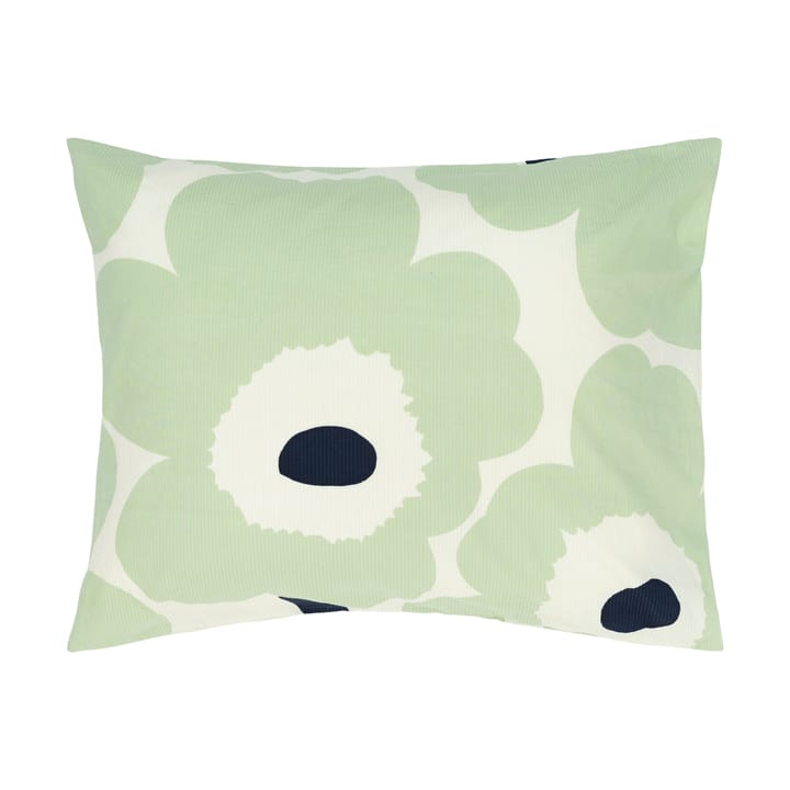 Funda de almohada Unikko 50x60 cm, Off white-sage-dark blue Marimekko