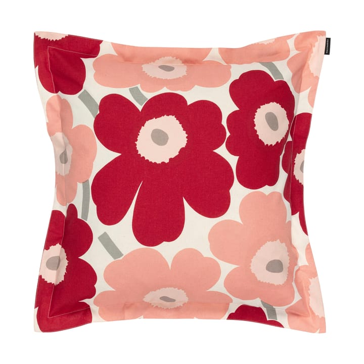 Funda de cojín Pieni Unikko 50x50 cm - Dark cherry-rose - Marimekko