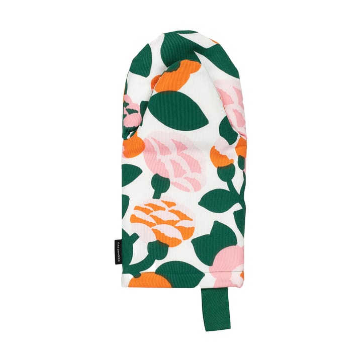 Guante de cocina green Pieni green 15x31 cm - Verde-naranja - Marimekko