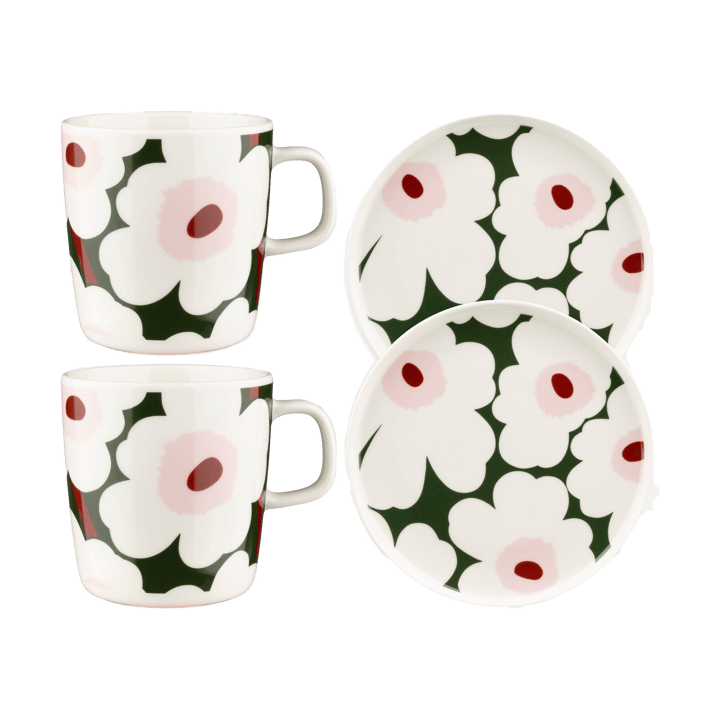 Juego de desayuno Unikko - Verde - Marimekko