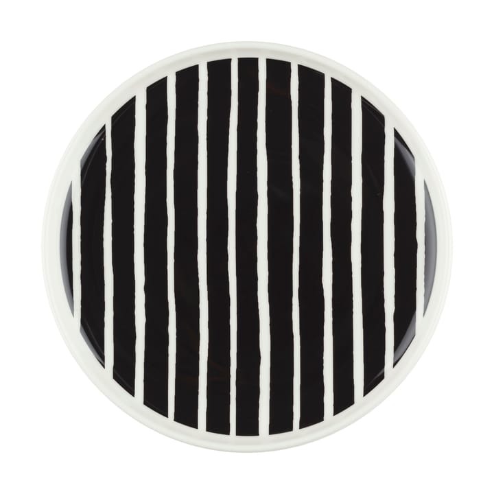 Plato Oiva Piccolo Ø20 cm - White-black - Marimekko