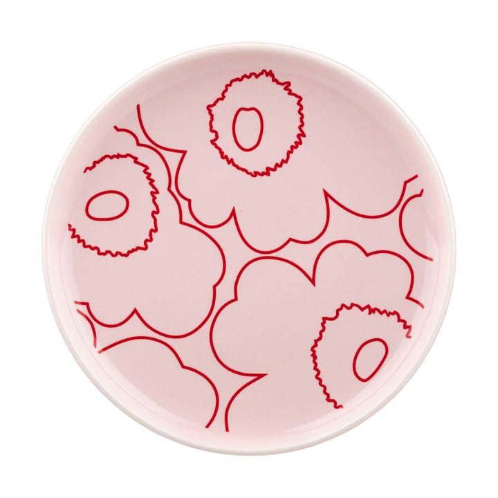 Plato Piirto Unikko Oiva Ø13,5 cm - Rosa - Marimekko