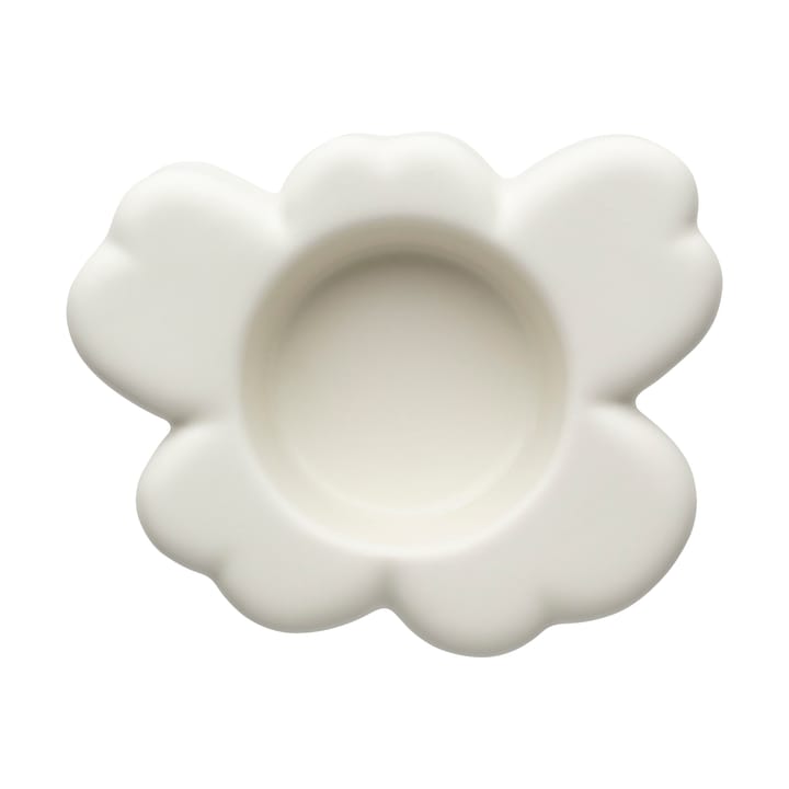 Portavelas Unikko 3x10 cm - Matte white - Marimekko