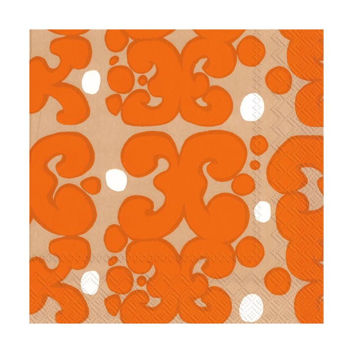 Servilletas Keidas 33x33 cm, 20-pack, Orange Marimekko