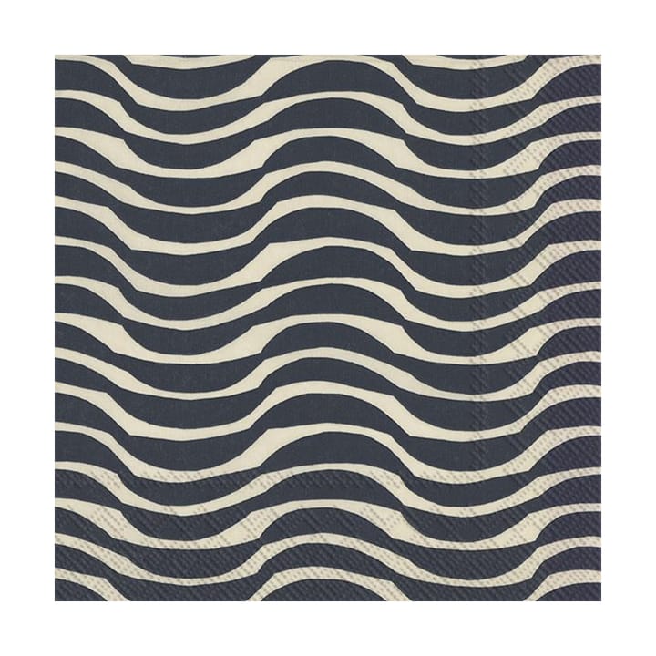 Servilletas Palko 33x33 cm, 20-pack - Cream-blue - Marimekko